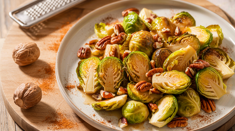 Nutmeg & Brown Butter Brussels Sprouts