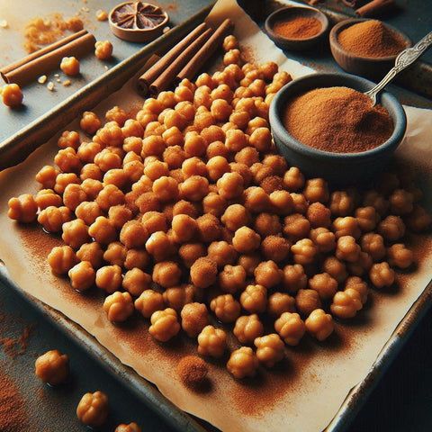Cinnamon Spiced Chickpea Snack