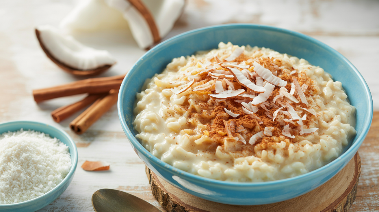 Creamy Coconut Rice Dessert – Olu Olu Foods