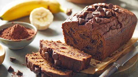 Cacao Banana Bread