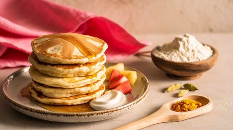 Ofada Rice Flour Pancakes