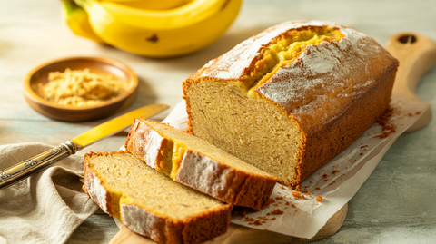 Sweet Banana Powder Bread
