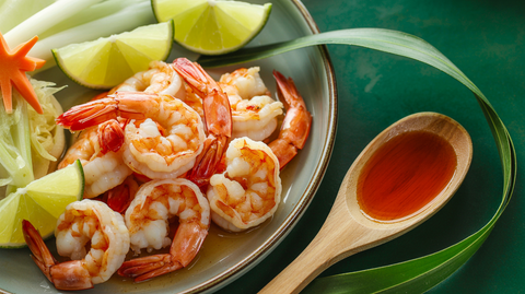 Spicy Palm Oil Shrimp