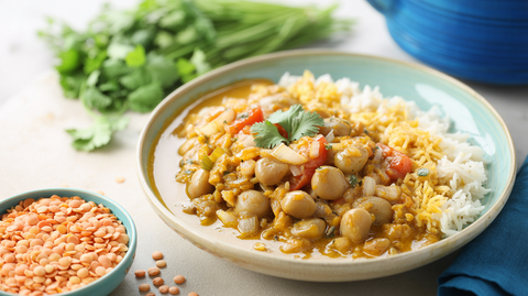 Peeled Bean Coconut Curry