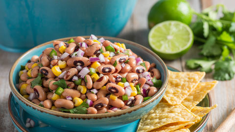 Black-Eyed Bean & Corn Salsa