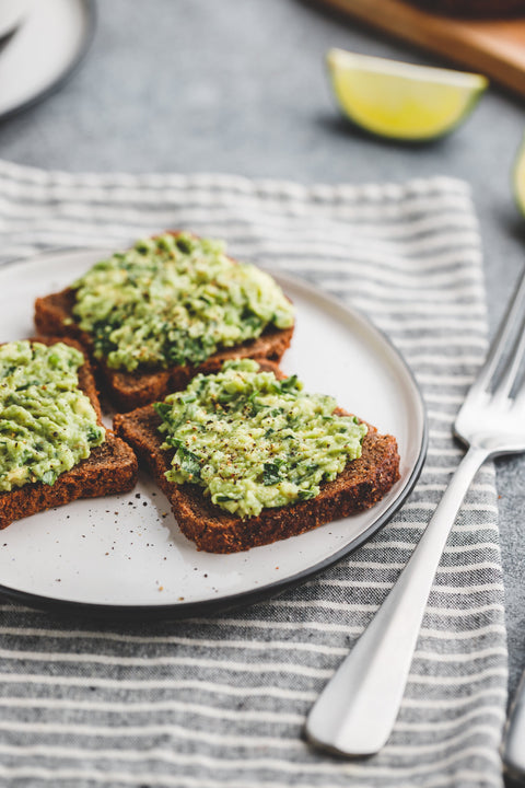 Peppercorn-Crusted Avocado Toast