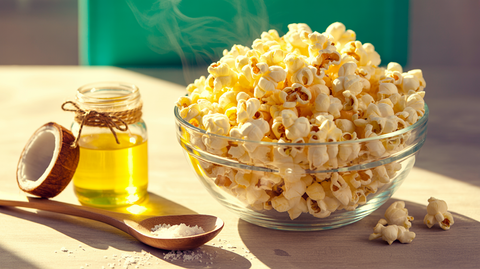Coconut Oil Popcorn