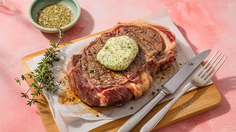 Garlic Herb Butter Steak