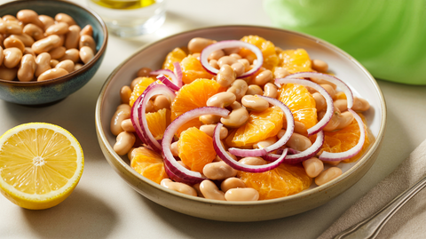 Citrus Honey Bean Salad