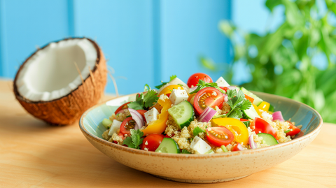 Coconut Water  Quinoa Salad