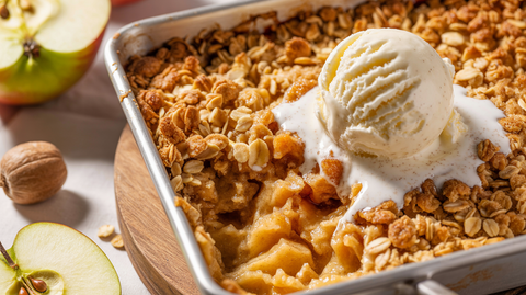 Apple and Nutmeg crisp