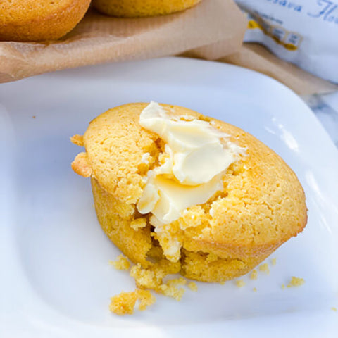 Corn & Cassava Muffins featured