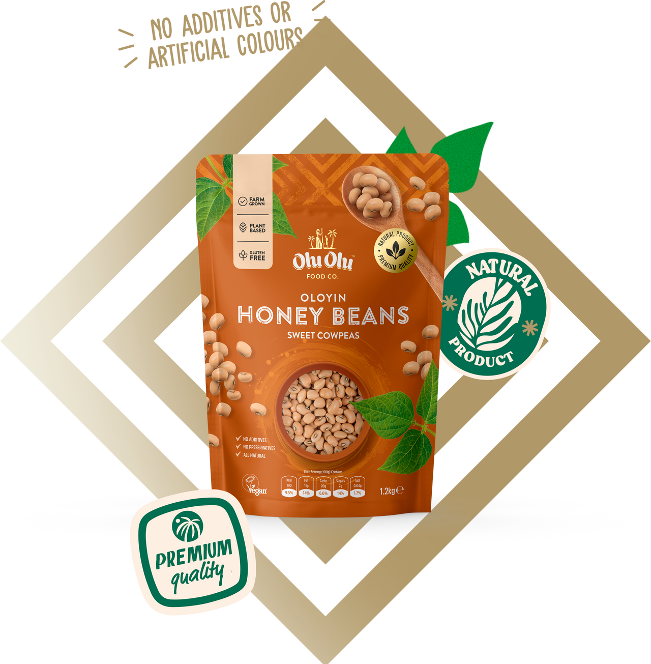 Honey Beans – Olu Olu Foods