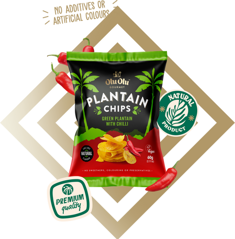 Plantain Chips Green Chilli