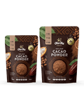 Cacao Powder grouped different sizes