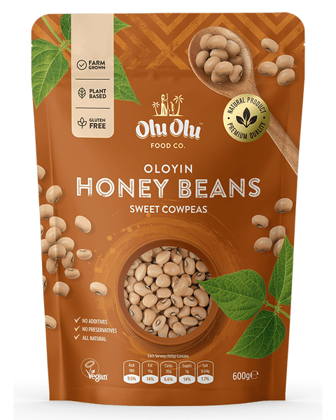 Oloyin Honey Beans sweet cowpeas 600g featured
