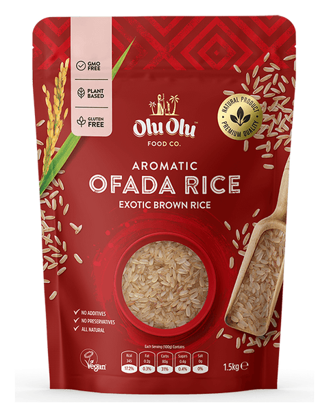 Aromatic Ofada Rice - exotic brown rice 1.5kg