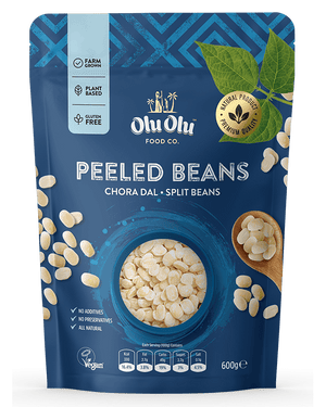 Peeled Beans Chora Dal Split Beans 600g featured