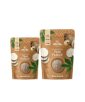 All Natural Yam flour different sizes