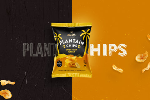 Plantain Chips Sweet Yellow