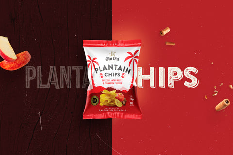 Plantain Chips Apple & Cinnamon (Limited edition)
