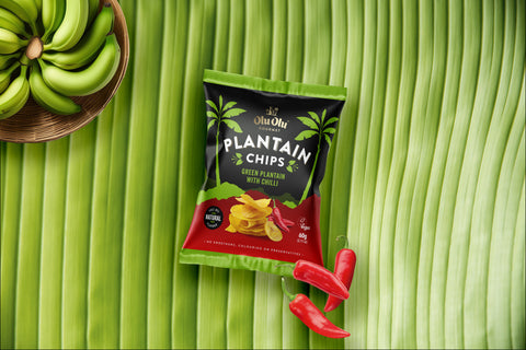 Plantain Chips Green Chilli
