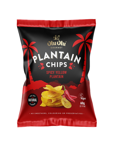 Plantain Chips Spicy Yellow