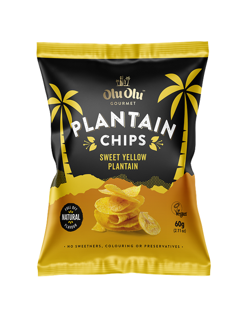 Plantain Chips Sweet Yellow
