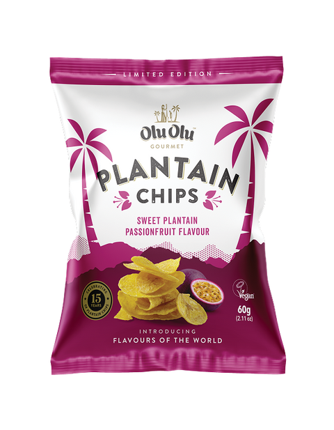 Plantain Chips Passion Fruit (Limited edition)